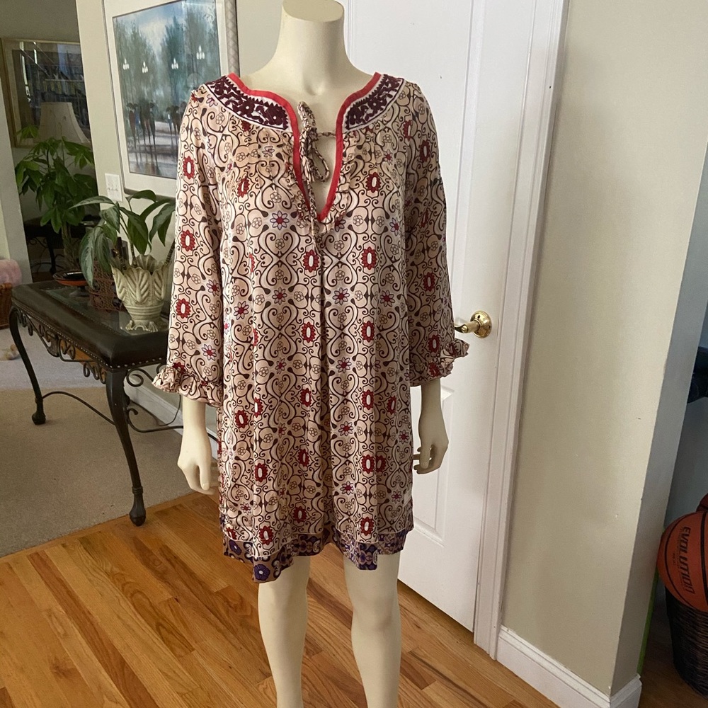 Anthropologie Odd Molly Silk Dress size 2/M ($235)